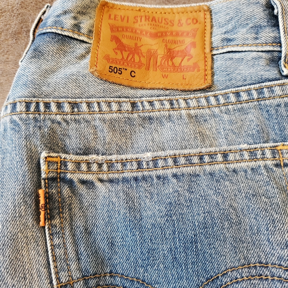 Levi's Orange Tab 505C Jeans